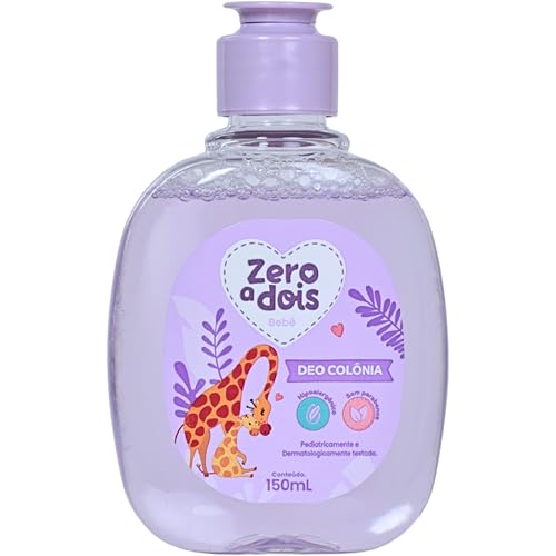 Perfume Infantil Zero a Dois 150ml Aroma Baby Lavanda