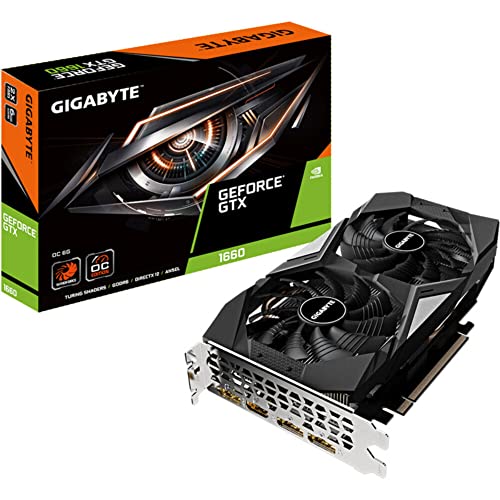 Placa de Vídeo Gigabyte 6GB GTX 1660 OC GV-N1660OC-6GD
