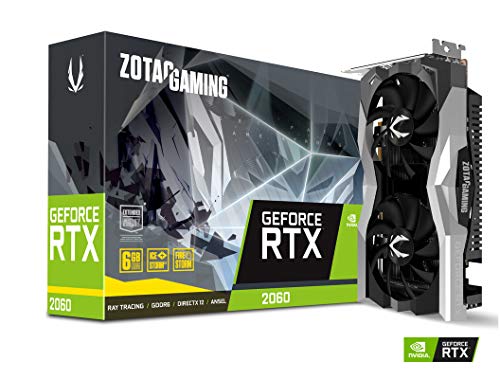 Placa de Vídeo Zotac 6GB RTX 2060 Twin Edge