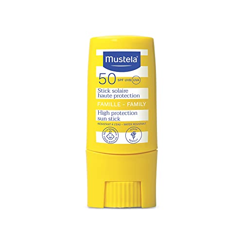 Protetor Solar Infantil Mustela Stick FPS 50 8g