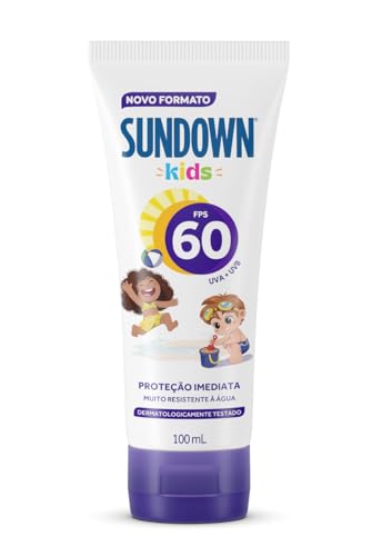 Protetor Solar Infantil Sundown Kids FPS 60 120ml