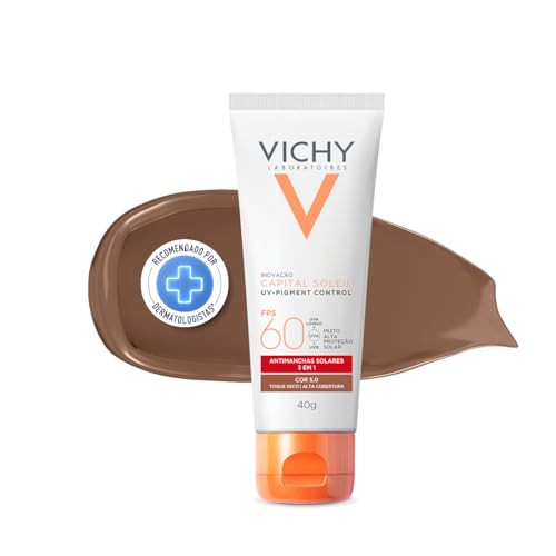 Protetor Solar Facial Vichy FPS 60 Pigment Control