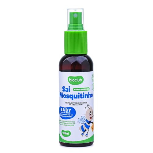 Repelente Infantil BioClub 120ml Sai Mosquitinho
