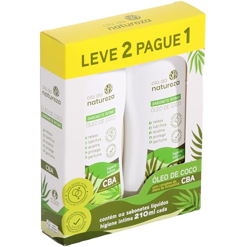 Sabonete Íntimo Cia da Natureza Óleo de Coco