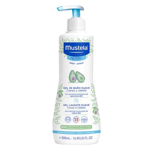 Sabonete Líquido Mustela 500ml Gel Lavante Suave