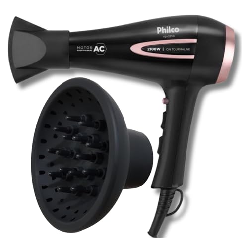 Secador de Cabelo com Difusor Philco 2100W
