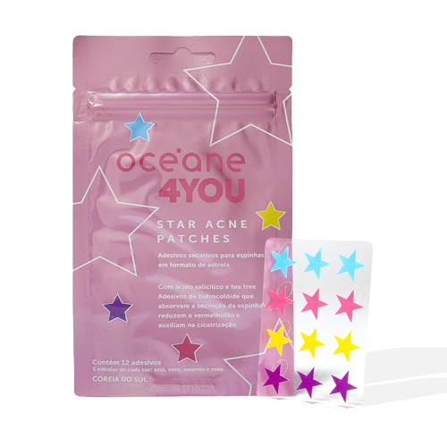 Secativo para Espinhas Océane Star Acne Patches