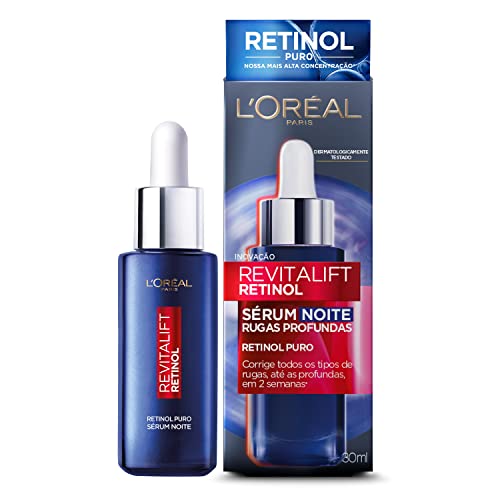 Sérum Antienvelhecimento L'Oréal Paris 30ml Revitalift Retinol Puro