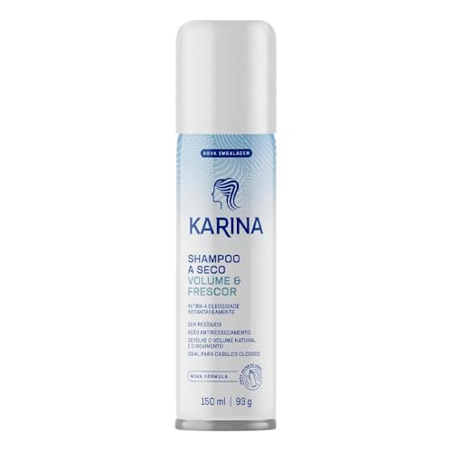 Shampoo a Seco Karina 150ml Volume e Frescor