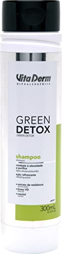 Shampoo Detox Vitaderm 300ml Green