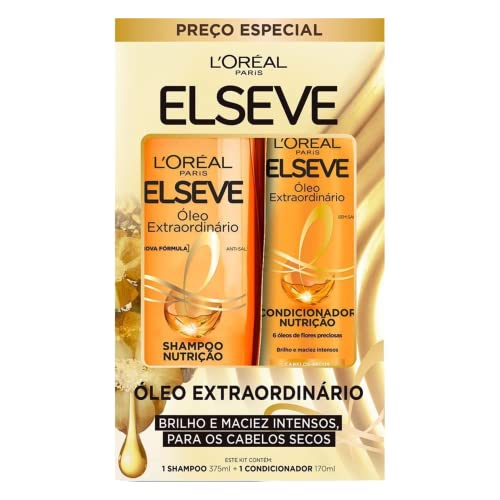 Kit Shampoo Elseve Óleo Extraordinário