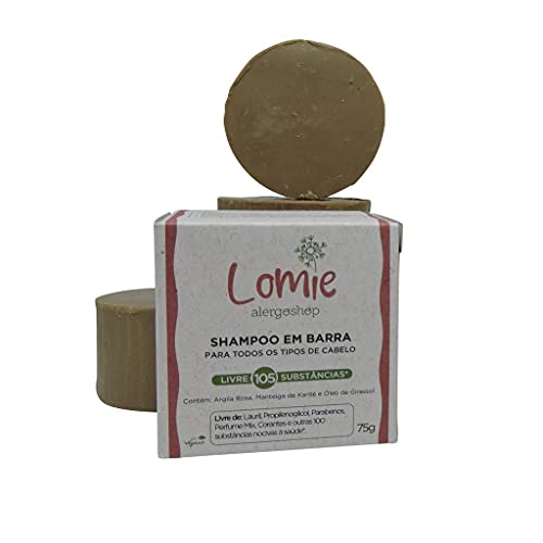 Shampoo em Barra Alergoshop Lomie Hidratante