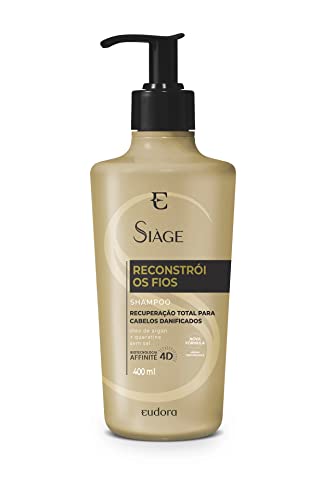 Shampoo Eudora Siàge Reconstrói os Fios