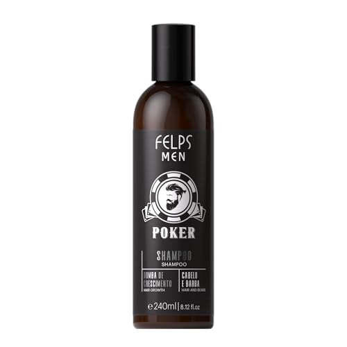 Shampoo Felps 240ml Men Poker Bomba de Crescimento