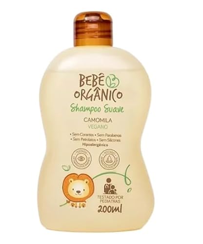 Shampoo Bebê Orgânico Camomila Suave