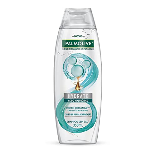 Shampoo Palmolive 350ml SOS Cuidados Especiais Hydrate Hialurônico