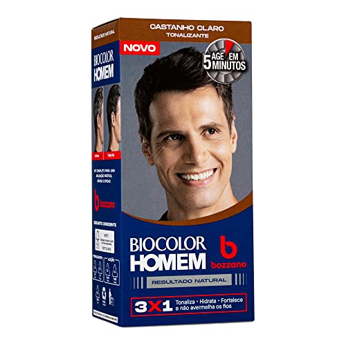 Shampoo Tonalizante Bozzano Biocolor Homem