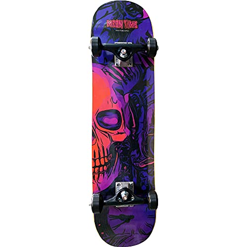 Skate Owl Sports Moon Time Danger Minds