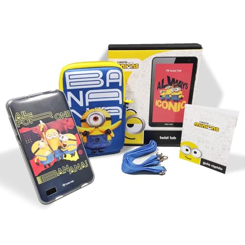 Tablet Infantil Positivo 64GB 7" Twist Tab Minions+