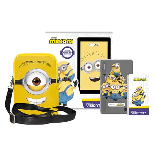 Tablet Infantil Positivo 64GB 7" Vision Tab 7 Minions