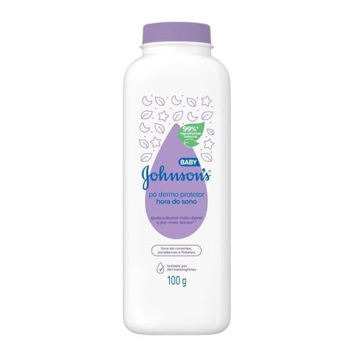 Talco para Bebê Johnson's 100g Hora do Sono