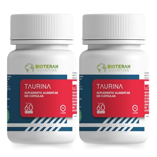 Taurina Bioterah 120 Cápsulas 1000mg