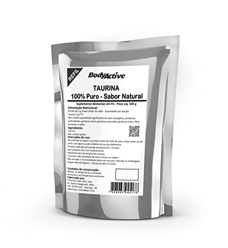 Taurina Bodyactive 500g Refil