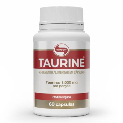 Taurina Vitafor 60 Cápsulas 500mg