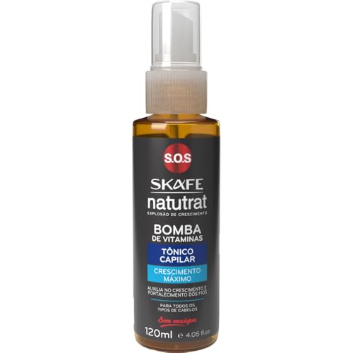 Tônico Capilar Skafe 120ml Natutrat S.O.S Bomba de Vitaminas
