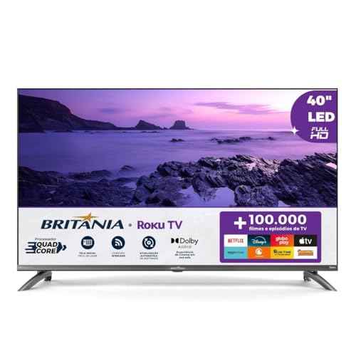 Smart TV Britânia 40 Polegadas BTV40M9GR2CGB