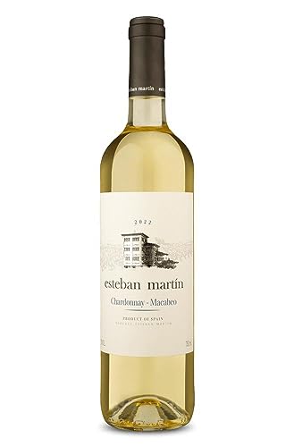 Vinho Branco Bodegas Esteban Martín 750ml Chardonnay Macabeo