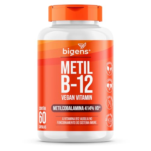 Vitamina B12 Biogens 60 Cápsulas Metil B-12