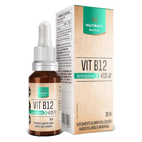 Vitamina B12 Nutrify 20ml Líquida