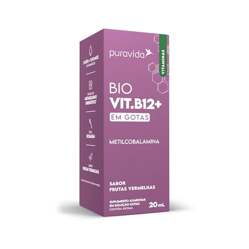 Vitamina B12 Puravida 20ml Bio Metilcobalamina