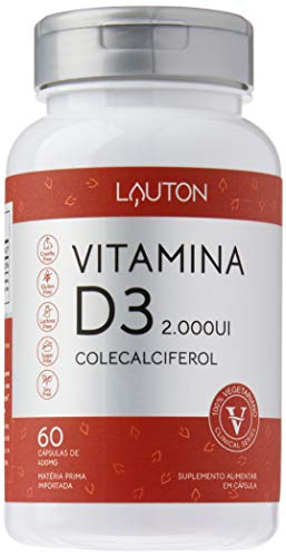 Vitamina D Lauton 2000UI 60 Comprimidos