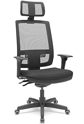 Cadeira de Escritório Presidente Plaxmetal Brizza