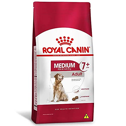Ração Royal Canin Medium Adult 7+ Cães Adultos 15 kg