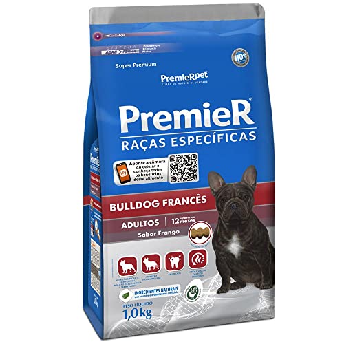 Ração Premier Pet Raças Específicas Bulldog Francês Adultos Frango 1 kg