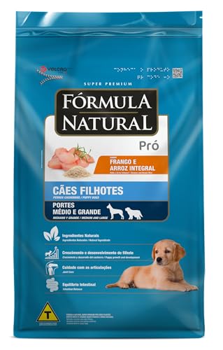 Ração Adimax Formula Natural Pró Cães Filhotes Portes Médio e Grande 15 kg
